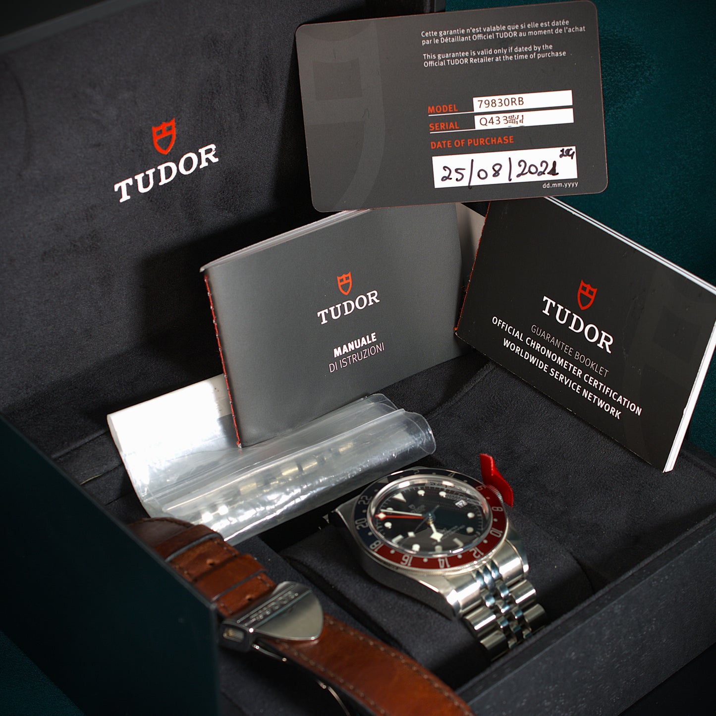 Tudor Black Bay GMT Pepsi 79830RB