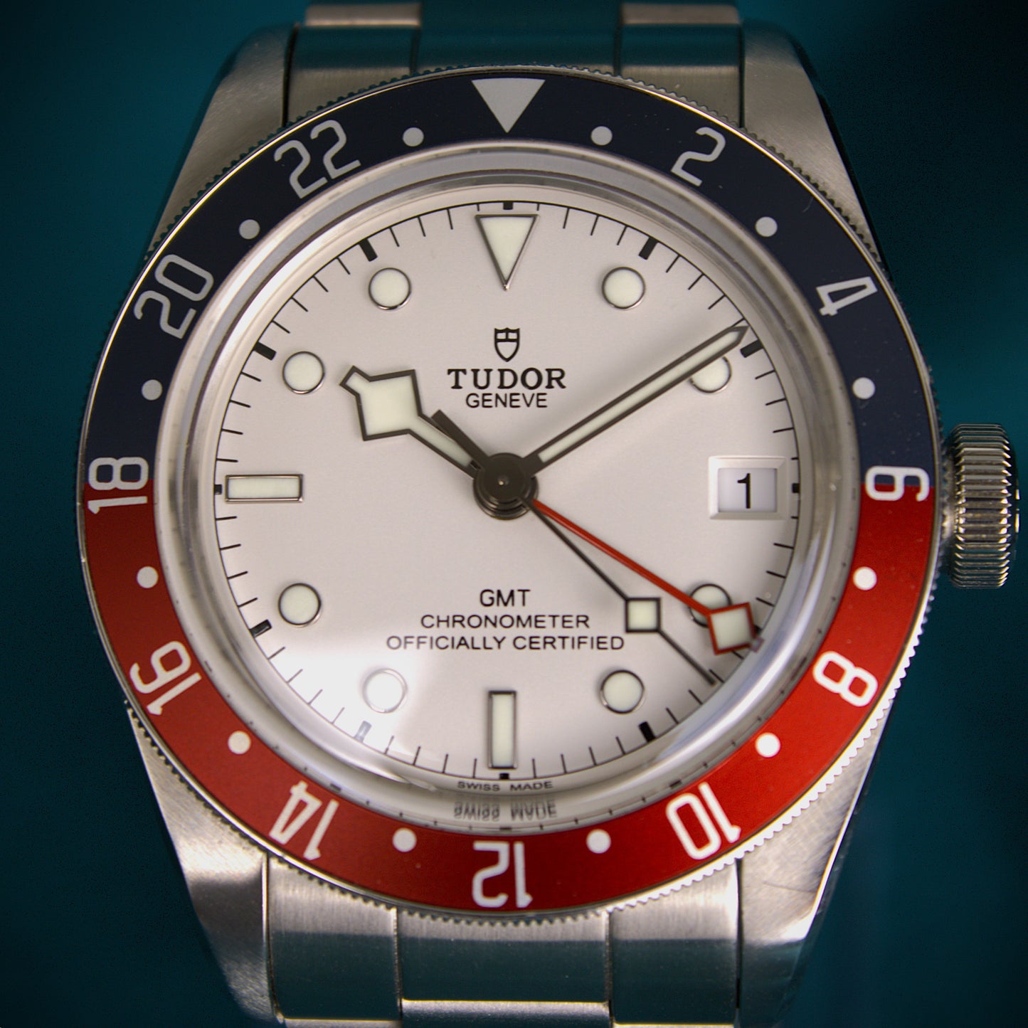 Tudor Black Bay GMT Pepsi Opaline 79830RB