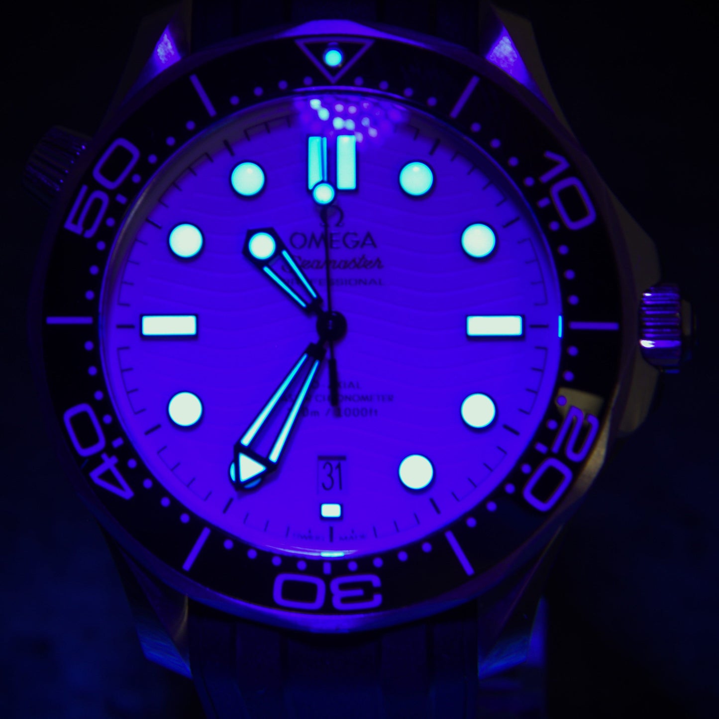 Omega Seamaster Diver 300M Rubber Strap 210.32.42.20.04.001